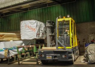 Wózki widłowe boczne Spalinowe wózki widłowe boczne Combi-Lift C 5000 4WSL