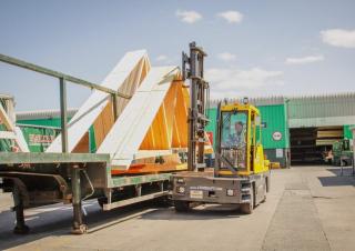 Wózki widłowe boczne Spalinowe wózki widłowe boczne Combi-Lift C 5000 4WSL