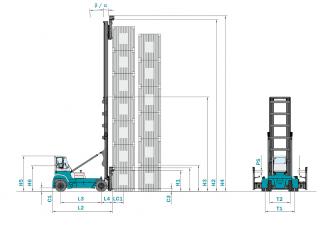 Konecranes SMV 45 G 3 - wymiary i rozmiar