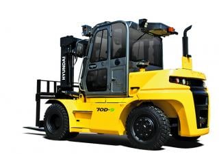 Wózki widłowe z silnikiem wysokoprężnym Hyundai 70D-9