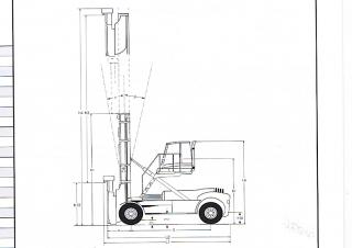 Linde C 80/4 - wymiary i rozmiar