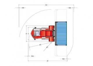 Kalmar DCE 80-45 E7 - wymiary i rozmiar
