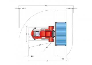 Kalmar DCE 80-45 E8 - wymiary i rozmiar