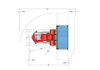 Kalmar DCE 90-45 E7 - wymiary i rozmiar