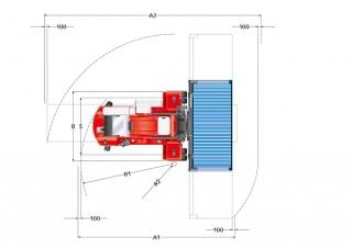 Kalmar DCF 100-45 E6 - wymiary i rozmiar