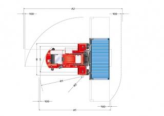 Kalmar DCF 70-40 E5 - wymiary i rozmiar