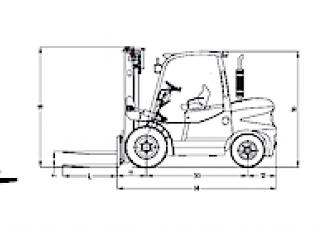 Maximal FD 40 T-M1GG3 - wymiary i rozmiar