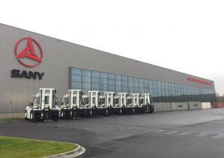 Wózki widłowe z silnikiem wysokoprężnym Sany SCP300C1A