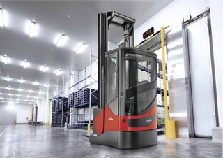 Wózki wysokiego składowania Linde R14X triplex