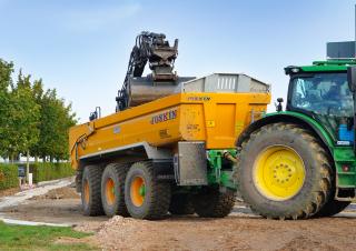 Technologia transportu Wywrotki Joskin 34/72TRM