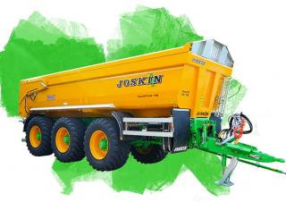 Technologia transportu Wywrotki Joskin 34/72TRM