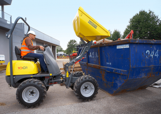 Wozidła kołowe Wacker Neuson 1001 
