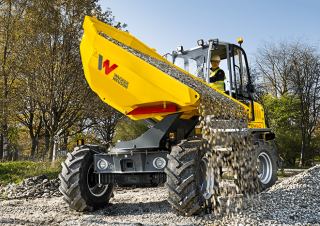 Wozidła kołowe Wacker Neuson DV60 dual view