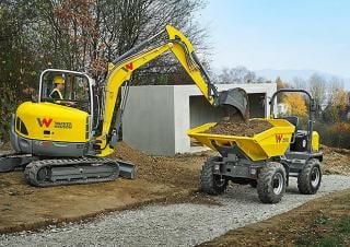 Wozidła kołowe Wacker Neuson DW50