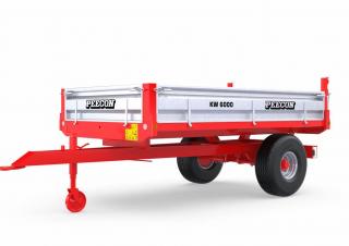 Technologia transportu Wywrotki Peecon KW 6000