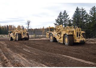 Zgarniarki Caterpillar 637G Auger