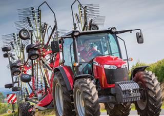 Zgrabiarki rotorowe Massey Ferguson RK1254 TRC-EC