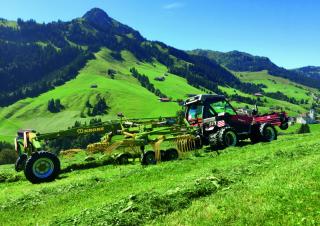 Zgrabiarki rotorowe Krone Swadro TC 640