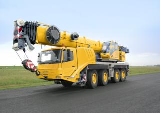 Żurawie szosowo-terenowe Grove GMK4100L 