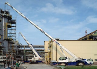 Żurawie szosowo-terenowe Liebherr LTM 1030-2.1 