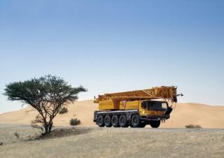 Żurawie szosowo-terenowe Liebherr LTM 1095-5.1 