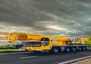 Żurawie szosowo-terenowe Liebherr LTM 1150-5.3