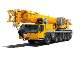 Żurawie szosowo-terenowe Liebherr LTM 1150-5.3