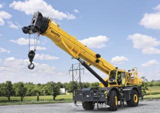 Żurawie terenowe Grove GRT880 