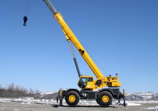 Żurawie terenowe Grove GRT880 