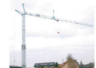 Żurawie wieżowe dolnoobrotowe z wysięgnikiem wodzakowym KSD TK 4011 (2,4m)