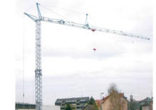 Żurawie wieżowe dolnoobrotowe z wysięgnikiem wodzakowym KSD TK 4011 (2,4m)