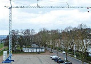 Żurawie wieżowe dolnoobrotowe z wysięgnikiem wodzakowym KSD TK 4515 (2,5m)