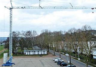 Żurawie wieżowe dolnoobrotowe z wysięgnikiem wodzakowym KSD TK 4515 (2,5m)