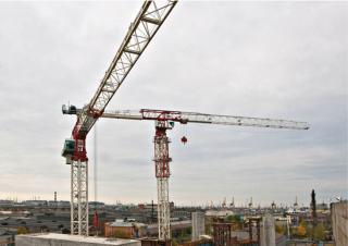 Żurawie wieżowe-WS-górnoobrotowy Terex Comedil (Zeppelin) CTT 721B-40