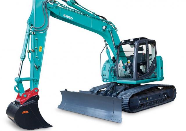 23R-008 ROS 1/50 コベルコ KOBELCO ED 160 ブルー ROS 1/50 KOBELCO ED160BR-5 Ultra Small Round Excavator Geen