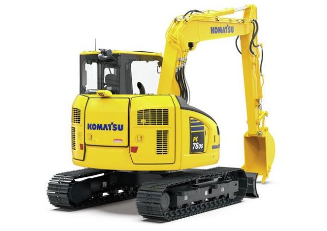 Specyfikacja koparki Komatsu PC78US-11 (2022 - 2025