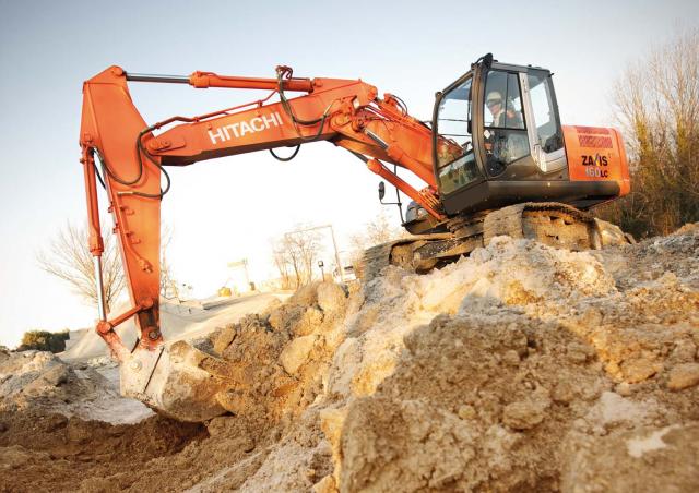 Specyfikacja koparki Hitachi ZX 160 LC-3 (2007 - 2013