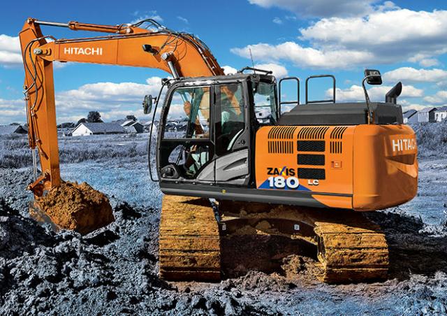 Specyfikacja koparki Hitachi ZX 180 LC-6 (2013 - 2016