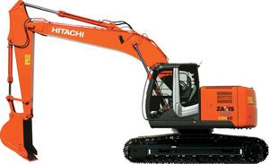 Specyfikacja koparki Hitachi ZX 225 USRLC-3 (2007 - 2013