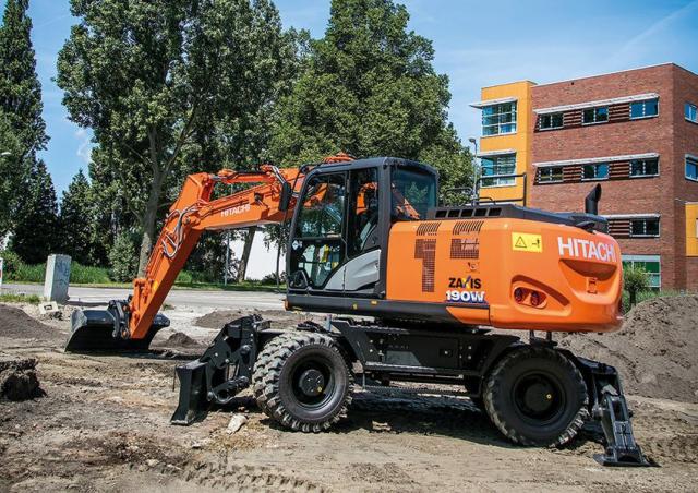Specyfikacja koparki Hitachi ZX190W-6 (2017 - 2021