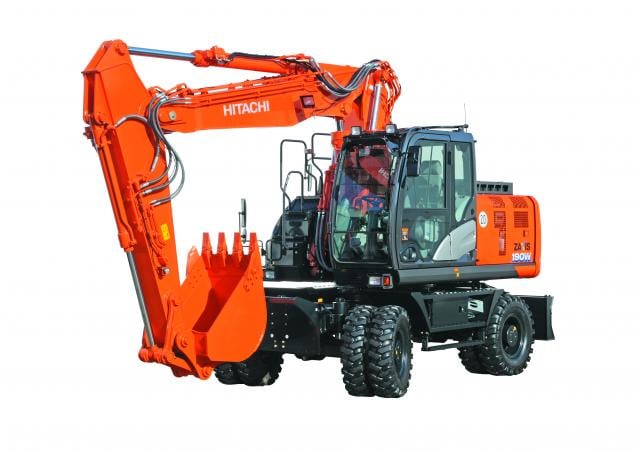 Specyfikacja koparki Hitachi ZX190W-6 (2017 - 2021