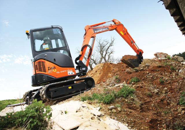 H.O Specyfikacja koparki Hitachi ZX 27 U-2 (2008 - 2010
