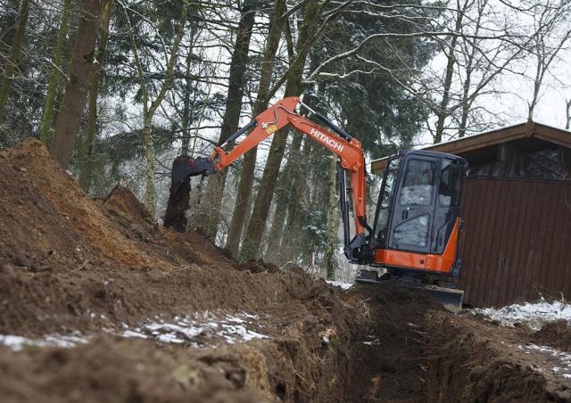 Specyfikacja koparki Hitachi ZX33U-5A (2013 - 2018