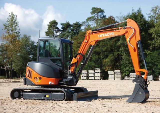 ハイビスカス③ Specyfikacja koparki Hitachi ZX 48 U 3 (2010 - 2013