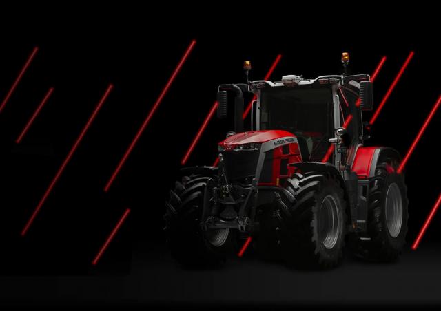 Massey Ferguson MF 8S.225 フルブラックエディション Traktory Massey Ferguson MF 8S.225 4x4 (2020 - 2025) | Dane