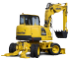 Koparki kołowe Komatsu PW118MR-8