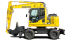 Koparki kołowe Komatsu PW148-8