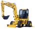 Koparki kołowe Komatsu PW98MR-8