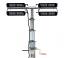 Maszty oświetleniowe Aurora Sigma 55 4x75W