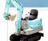 Minikoparki Yanmar B 08 RV